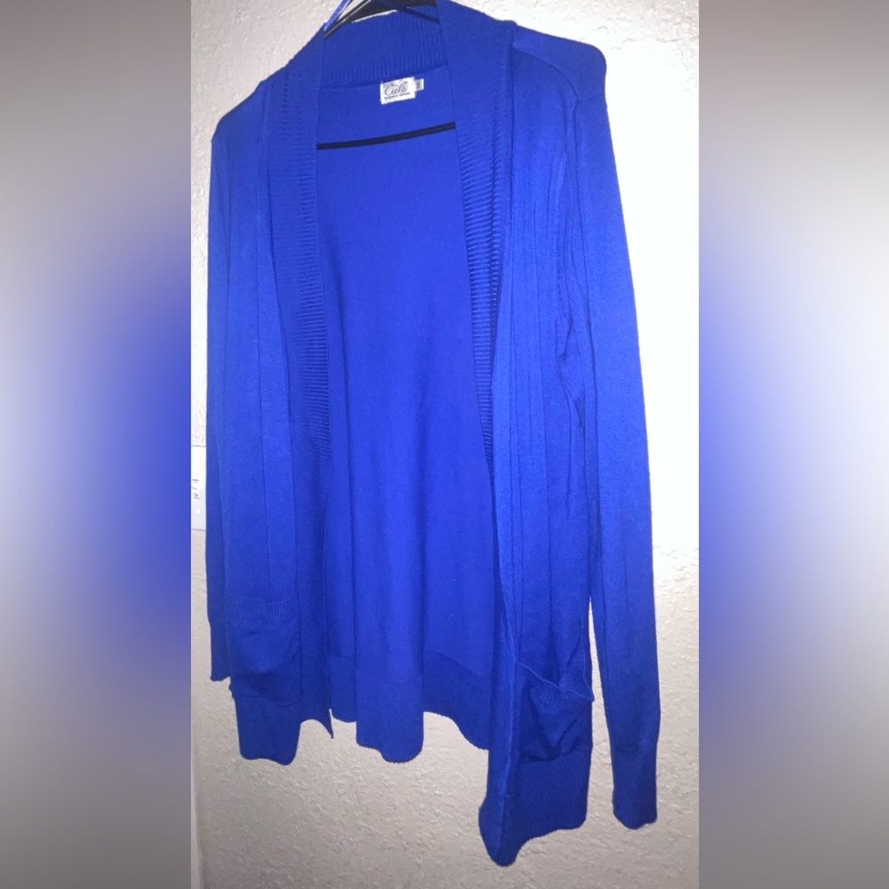 Royal Blue Cardigan